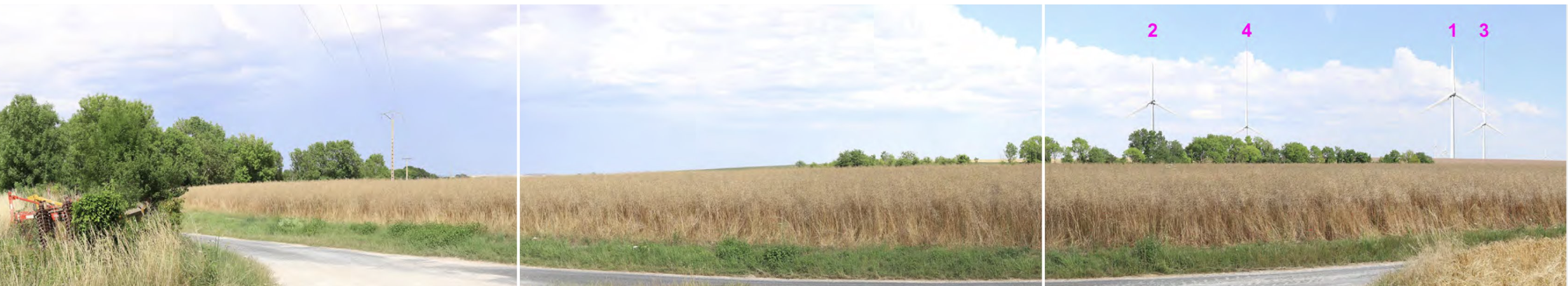 Depuis le Chemin de la Chaussée, au Sud de Saint-Jean-sur-Moivre